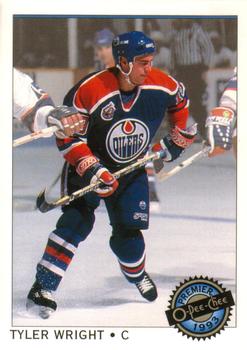 #32 Tyler Wright - Edmonton Oilers - 1992-93 O-Pee-Chee Premier Hockey