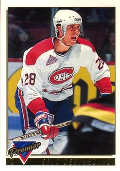 #32 Eric Desjardins - Montreal Canadiens - 1993-94 O-Pee-Chee Premier Hockey - Gold
