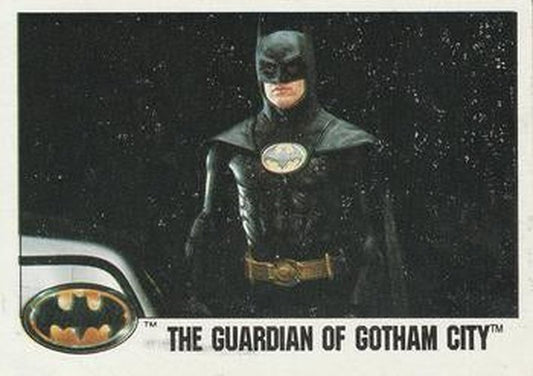 #132 The Guardian of Gotham City - 1989 Topps Batman