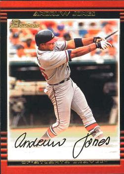 #32 Andruw Jones - Atlanta Braves - 2002 Bowman Baseball