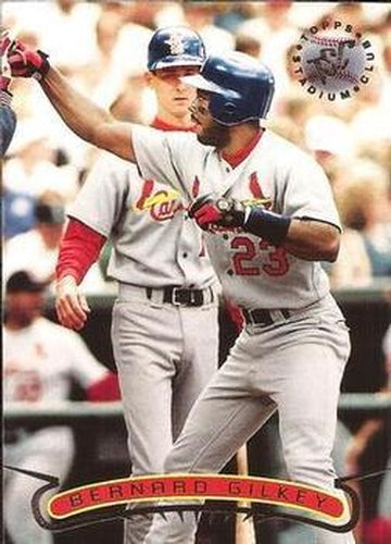 #32 Bernard Gilkey - St. Louis Cardinals - 1996 Stadium Club Baseball