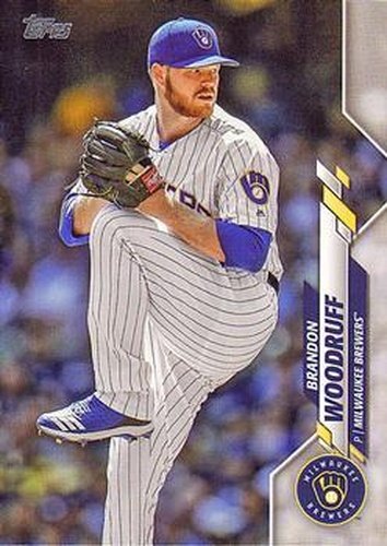 #32 Brandon Woodruff - Milwaukee Brewers - 2020 Topps Baseball
