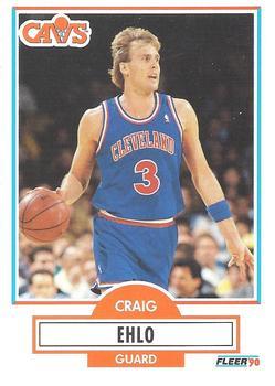 #32 Craig Ehlo - Cleveland Cavaliers - 1990-91 Fleer Basketball