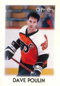 #32 Dave Poulin - Philadelphia Flyers - 1987-88 O-Pee-Chee Minis Hockey