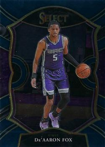 #32 De'Aaron Fox - Sacramento Kings - 2020-21 Panini Select Basketball