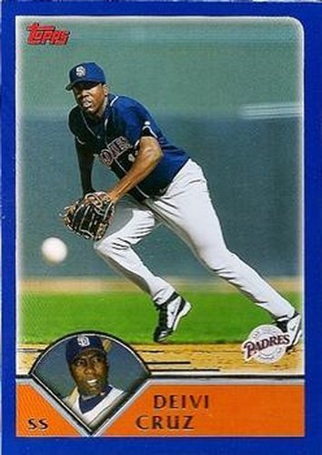 #32 Deivi Cruz - San Diego Padres - 2003 Topps Baseball