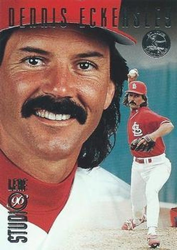 #32 Dennis Eckersley - St. Louis Cardinals - 1996 Studio Baseball