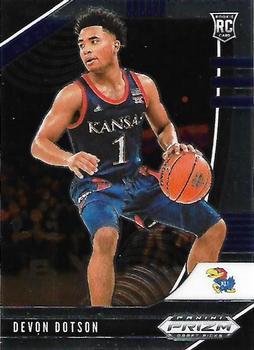 #32 Devon Dotson - Kansas Jayhawks - 2020 Panini Prizm Draft Picks Collegiate Basketball