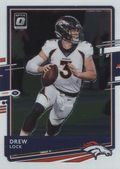 #32 Drew Lock - Denver Broncos - 2020 Donruss Optic Football