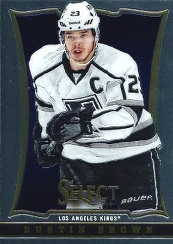 #32 Dustin Brown - Los Angeles Kings - 2013-14 Panini Select Hockey