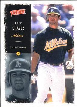#32 Eric Chavez - Oakland Athletics - 2000 Upper Deck Victory Baseball