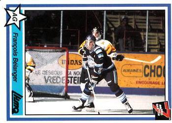 #32 Francois Belanger - Chicoutimi Sagueneens - 1990-91 7th Inning Sketch QMJHL Hockey