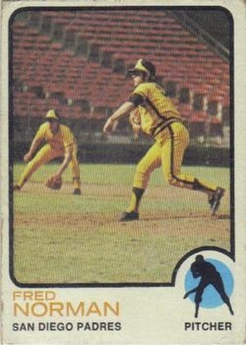 #32 Fred Norman - San Diego Padres - 1973 Topps Baseball