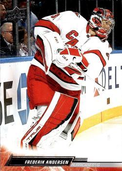 #32 Frederik Andersen - Carolina Hurricanes - 2022-23 Upper Deck Hockey