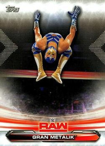 #32 Gran Metalik - 2019 Topps WWE RAW Wrestling
