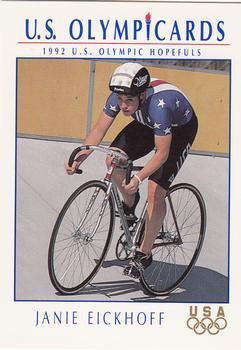 #32 Janie Eickhoff - USA - 1992 Impel U.S. Olympic Hopefuls