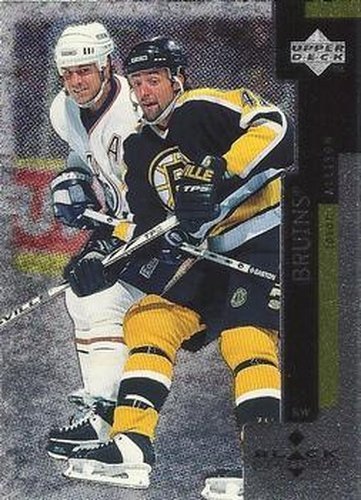 #32 Jason Allison - Boston Bruins - 1997-98 Upper Deck Black Diamond Hockey