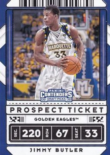 #32 Jimmy Butler - Marquette Golden Eagles - 2020 Panini Contenders Draft Picks Basketball