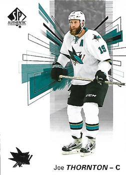 #32 Joe Thornton - San Jose Sharks - 2016-17 SP Authentic Hockey