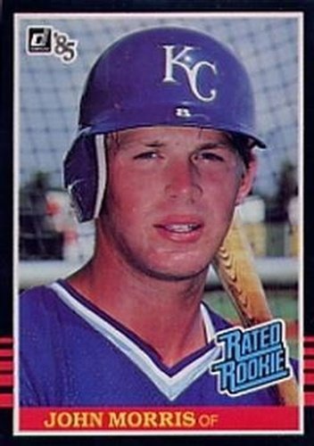 #32 John Morris - Kansas City Royals - 1985 Donruss Baseball