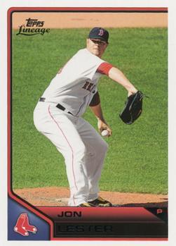 #32 Jon Lester - Boston Red Sox - 2011 Topps Lineage Baseball