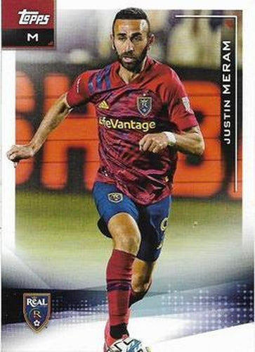 #32 Justin Meram - Real Salt Lake - 2021 Topps MLS Soccer