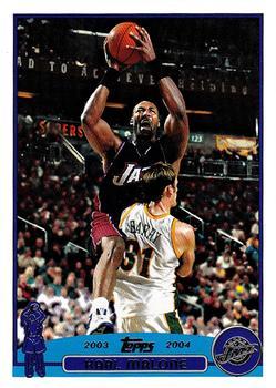 #32 Karl Malone - Utah Jazz - 2003-04 Topps Basketball