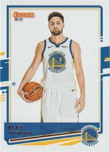 #32 Klay Thompson - Golden State Warriors - 2020-21 Donruss Basketball