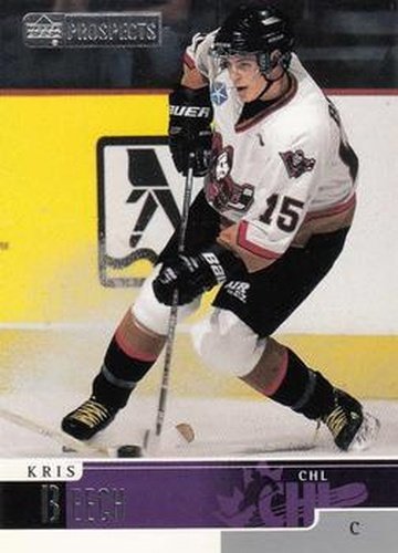 #32 Kris Beech - Calgary Hitmen - 1999-00 Upper Deck Prospects Hockey