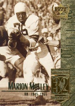 #32 Marion Motley - Cleveland Browns - 1999 Upper Deck Century Legends Football