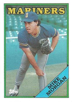 #32 Mike Morgan - Seattle Mariners - 1988 Topps Baseball