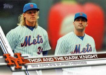 #32 Thor and the Dark Knight - New York Mets - 2017 Topps Baseball
