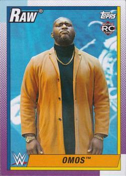 #32 Omos - 2021 Topps Heritage WWE Wrestling
