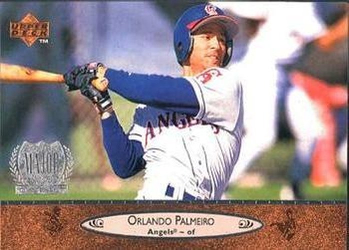 #32 Orlando Palmeiro - California Angels - 1996 Upper Deck Baseball