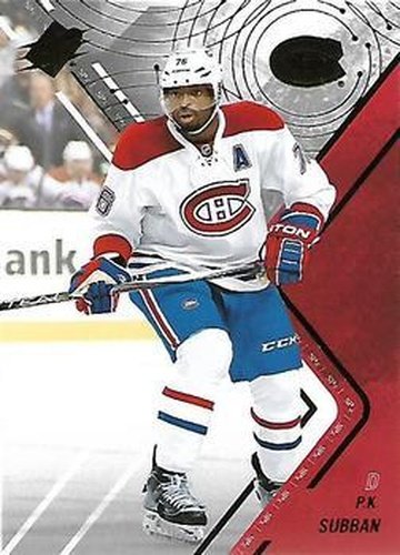 #32 P.K. Subban - Montreal Canadiens - 2015-16 SPx Hockey