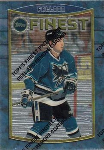 #32 Pat Falloon - San Jose Sharks - 1994-95 Finest Hockey