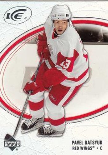 #32 Pavel Datsyuk - Detroit Red Wings - 2005-06 Upper Deck Ice Hockey