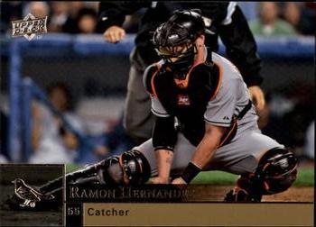 #32 Ramon Hernandez - Baltimore Orioles - 2009 Upper Deck Baseball