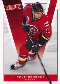 #32 Rene Bourque - Calgary Flames - 2010-11 Upper Deck Victory Hockey