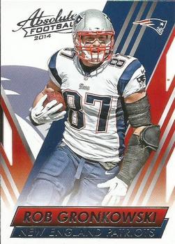 #32 Rob Gronkowski - New England Patriots - 2014 Panini Absolute - Retail Football