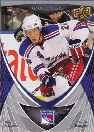 #32 Ryan Callahan - New York Rangers - 2007-08 Upper Deck Rookie Class Box Set Hockey