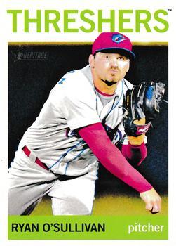 #32 Ryan O'Sullivan - Clearwater Threshers - 2013 Topps Heritage Minor League Baseball