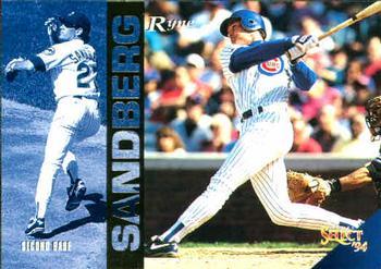 #32 Ryne Sandberg - Chicago Cubs - 1994 Select Baseball