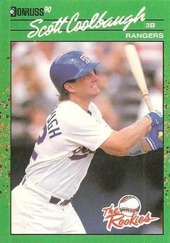 #32 Scott Coolbaugh - Texas Rangers - 1990 Donruss The Rookies Baseball