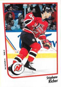 #32 Stephane Richer - New Jersey Devils - 1994-95 Panini Hockey Stickers