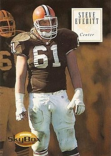 #32 Steve Everitt - Cleveland Browns - 1994 SkyBox Premium Football