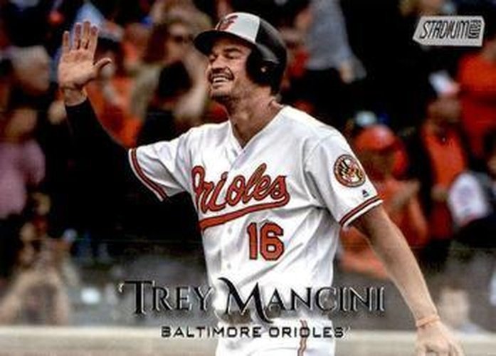 #32 Trey Mancini - Baltimore Orioles - 2019 Stadium Club Baseball