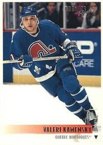 #32 Valeri Kamensky - Quebec Nordiques - 1994-95 Topps Premier Hockey