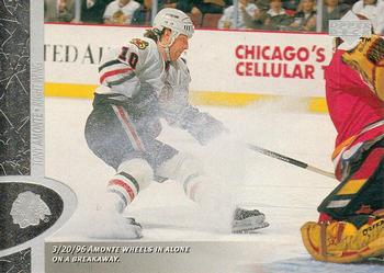 #32 Tony Amonte - Chicago Blackhawks - 1996-97 Upper Deck Hockey