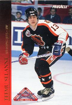 #32 Teemu Selanne - Winnipeg Jets - 1993-94 Score Canadian Hockey - Pinnacle All-Stars Canadian